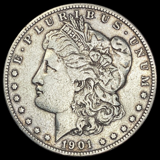 1901-S Morgan Silver Dollar NEARLY UNCIRCULATED