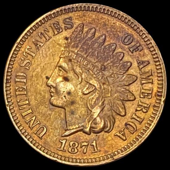 1871 Indian Head Cent UNCIRCULATED