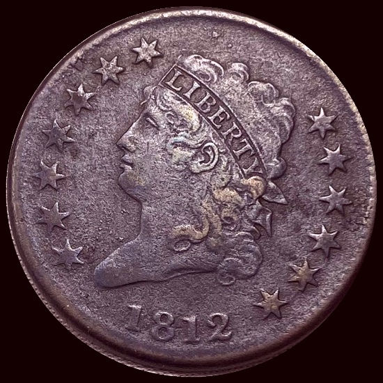 1812 Classic Head Large Cent HIGH GRADE
