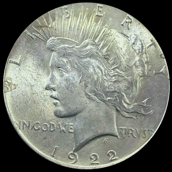 1922 Peace Silver Dollar GEM BU