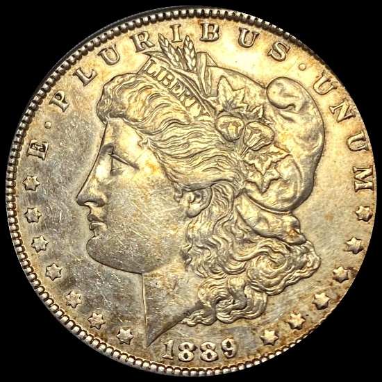 1889 Silver Morgan Dollar CLOSELY UNCIRCULATED