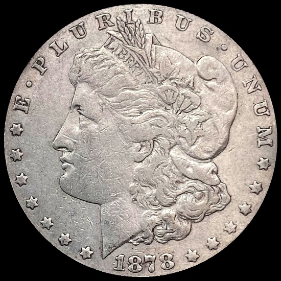 1878-S Silver Morgan Dollar LIGHTLY CIRCULATED