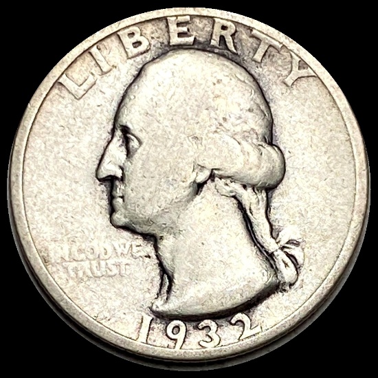 1932-S Silver Washington Quarter LIGHTLY CIRCULATE