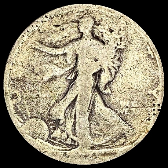 Walking Liberty Half Dollar 1941. NICELY CIRCULATED