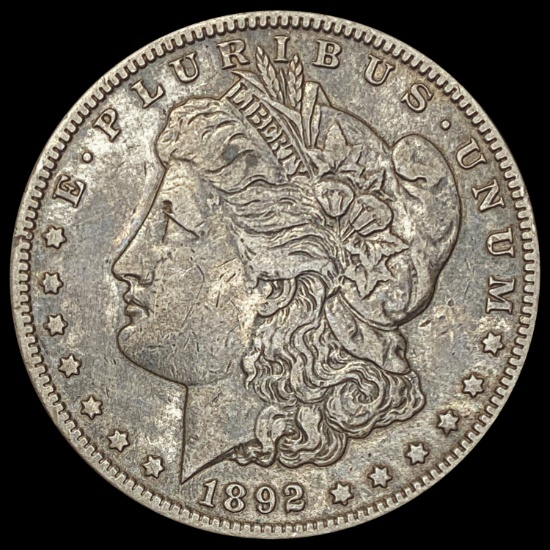 1892-S Morgan Silver Dollar LIGHTLY CIRCULATED