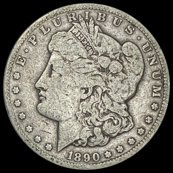 1890-CC Morgan Silver Dollar NICELY CIRCULATED