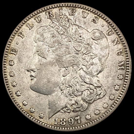 1897-O Morgan Silver Dollar CLOSELY UNCIRCULATED