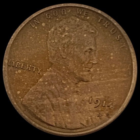 1914-S Lincoln Wheat Cent UNCIRCULATED