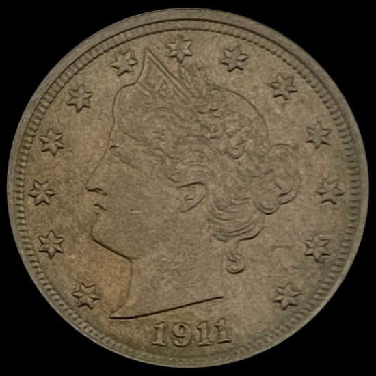 1911 Liberty Head Nickel UNCIRCULATED