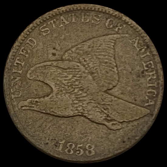 1858 Flying Eagle Cent LIGHTLY CIRCULATED