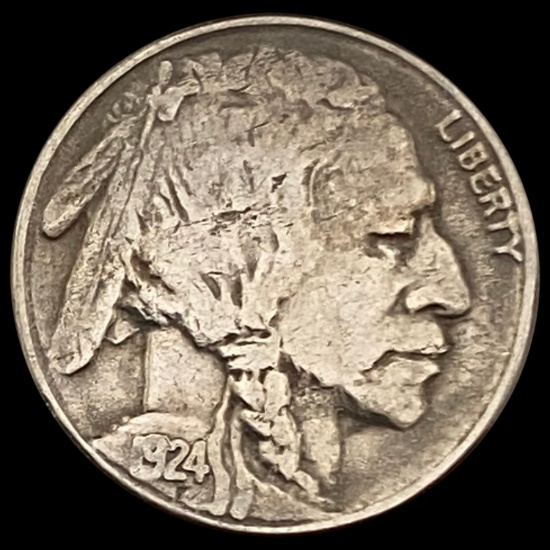 1924-S Buffalo Nickel LIGHTLY CIRCULATED