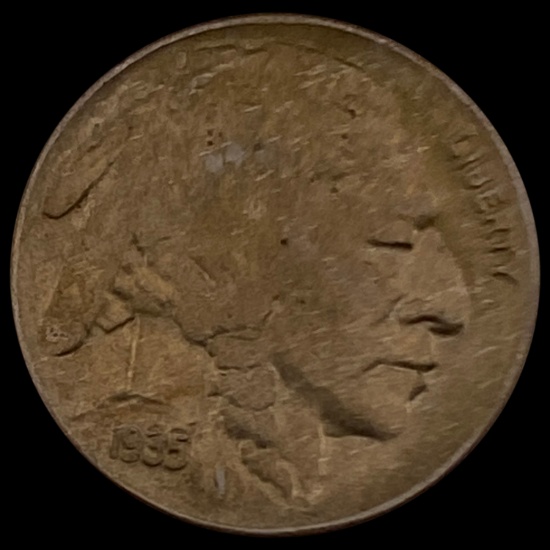 1935-D Buffalo Nickel NEARLY UNCIRCULATED NEARLY UNCIRCULATED
