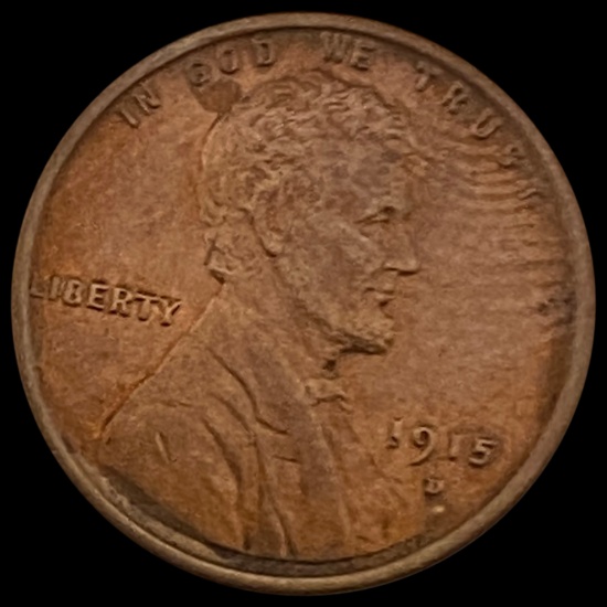 1915-D Lincoln Wheat Cent CHOICE BU
