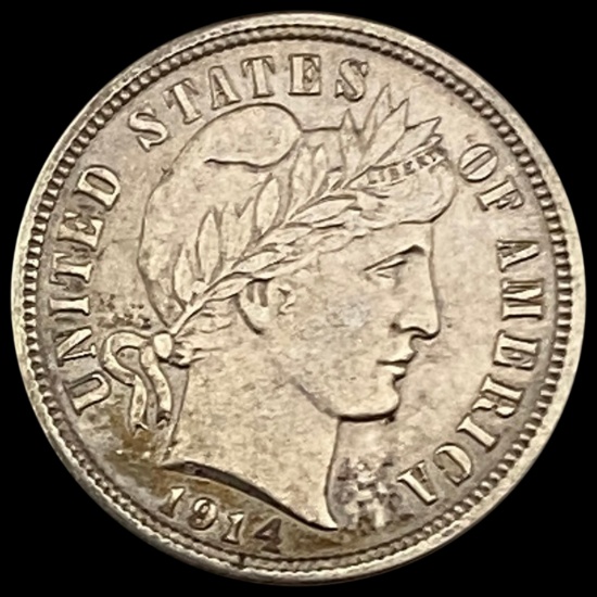 1914-D Barber Dime CHOICE BU