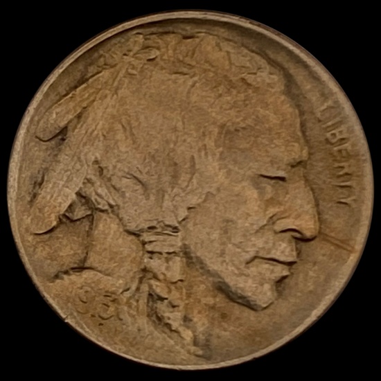 1913-D Ty1 Buffalo Nickel GEM BU