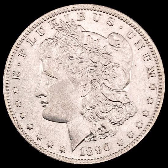 1890-O Morgan Silver Dollar CHOICE AU