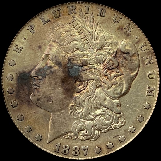 1887-S Morgan Silver Dollar CLOSELY UNCIRCULATED