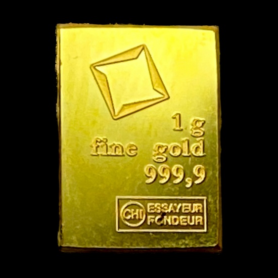 1 Gram Gold Bar