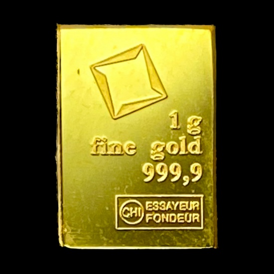 1 Gram Gold Bar