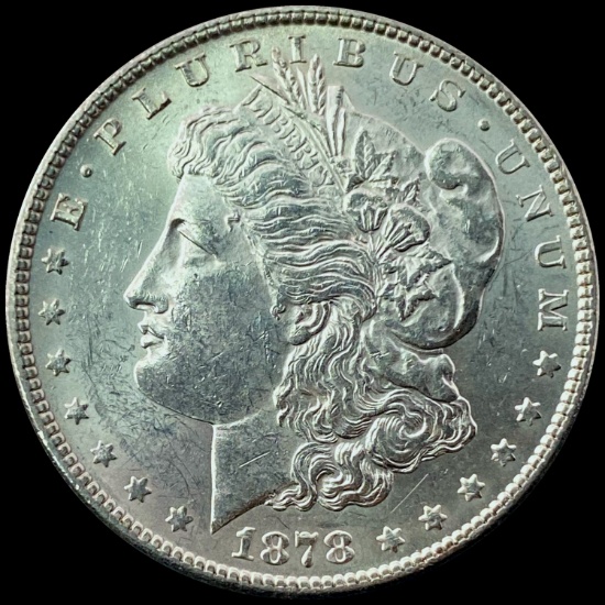 1878-S Morgan Silver Dollar CHOICE BU