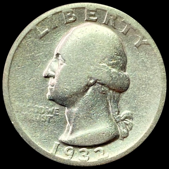 1932-D Washington Quarter LIGHTLY CIRC