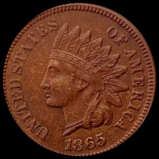 1865 Indian Head Cent CLOSELY UNCIRCULATED
