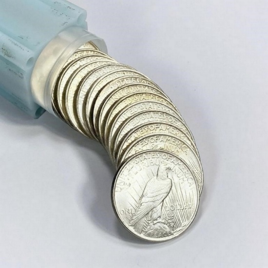 [20] 1921 Morgan Silver Dollar  Roll Nice CIRC