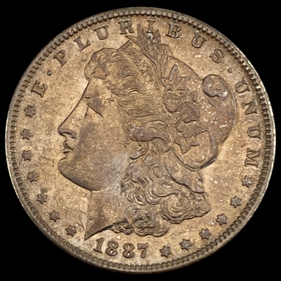 1887-S Morgan Silver Dollar UNC