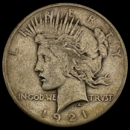 1921 Peace Dollar LIGHTLY CIRCULATED