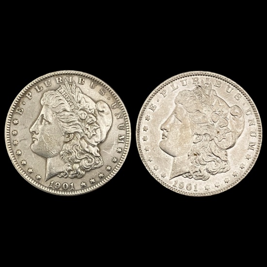 1901 Morgan Silver Dollar CLOSELY UNCIRCULATED