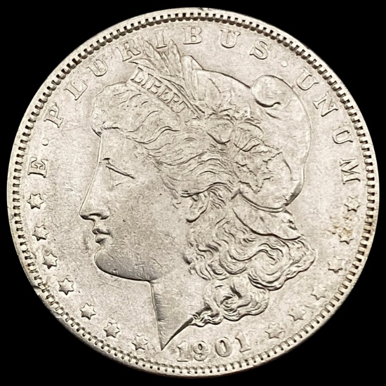 1901 Morgan Silver Dollar LIGHTLY CIRCULATED