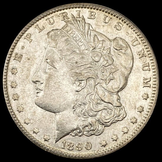 1890-CC Morgan Silver Dollar UNCIRCULATED
