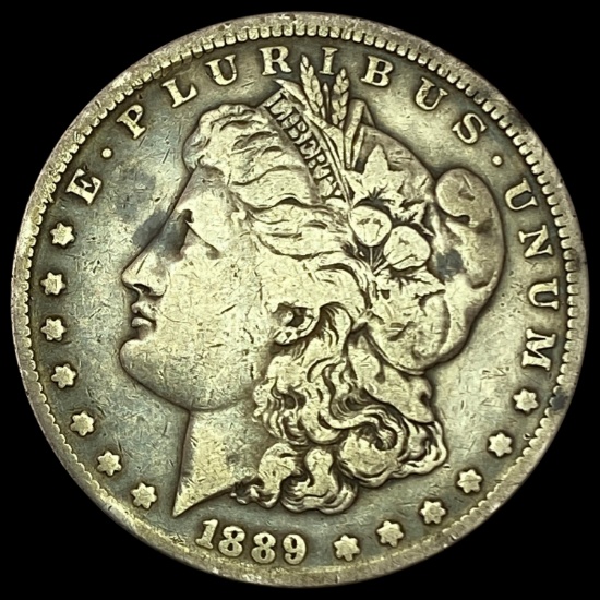 1889-CC Morgan Silver Dollar NICELY CIRCULATED