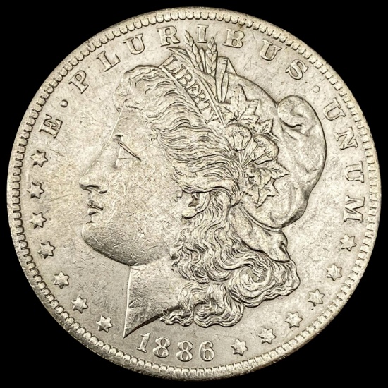 1886-O Morgan Silver Dollar CHOICE AU