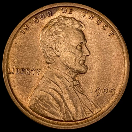 1909 Lincoln Wheat Cent VDB GEM BU