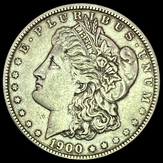 1900-O Morgan Silver Dollar NEARLY UNCIRCULATED