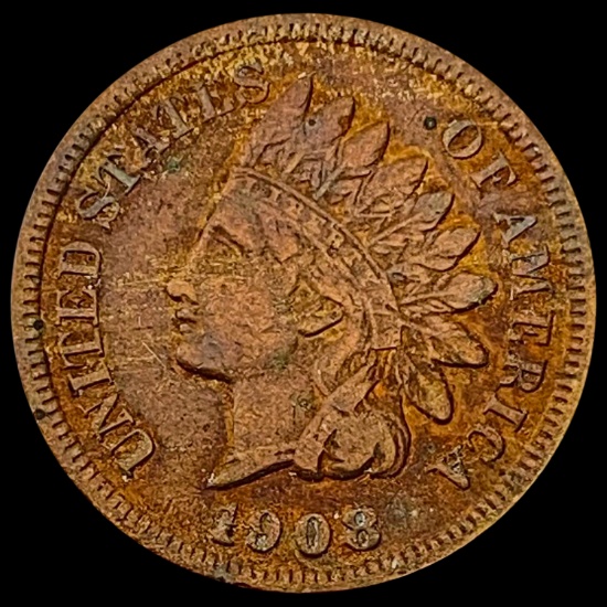 1908-S Indian Head Cent NEARLY UNCIRCULATED