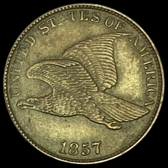 1857 Flying Eagle Cent UNCIRCULATED