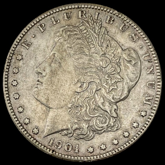 1901-S Morgan Silver Dollar CLOSELY UNCIRCULATED CLOSELY UNCIRCULATED