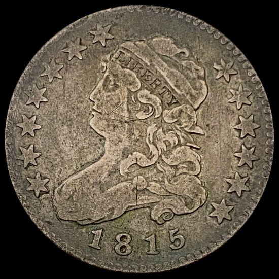 1815 Capped Bust Quarter NICELY CIRCULATED