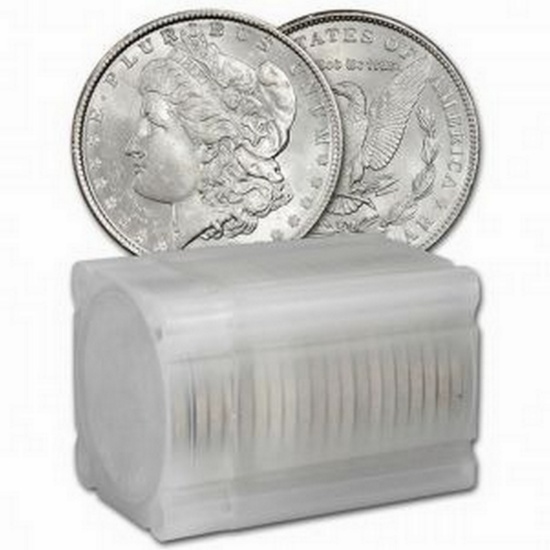 [20] 1921 Morgan Silver Dollar  Roll Nice CIRC