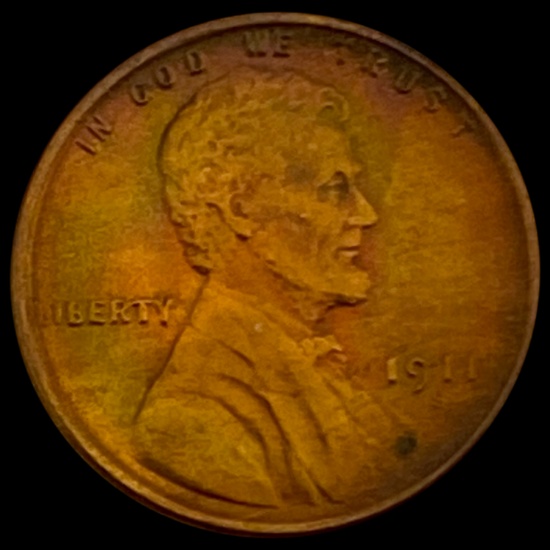 1911-S Lincoln Wheat Cent CHOICE BU