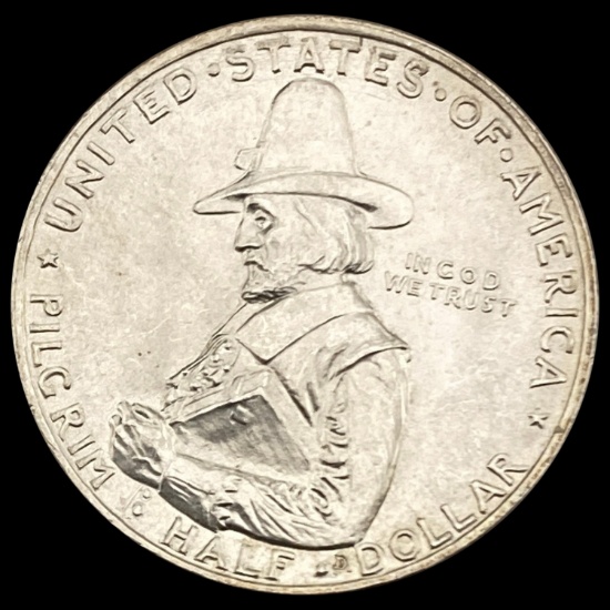 1920 Pilgrim Tercentenary Half Dollar GEM BU