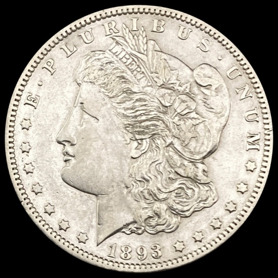 1893-O Morgan Silver Dollar CLOSELY UNCIRCULATED CLOSELY UNCIRCULATED