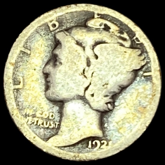 1921 Mercury Dime NICELY CIRCULATED