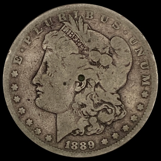 1889-CC Morgan Silver Dollar NICELY CIRCULATED