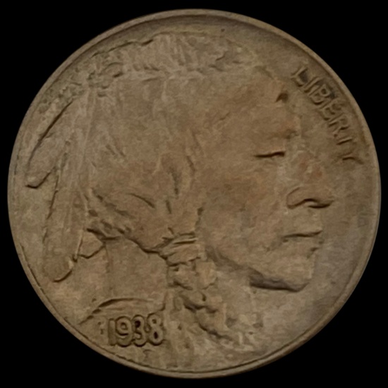 1938-D Buffalo Nickel CHOICE BU