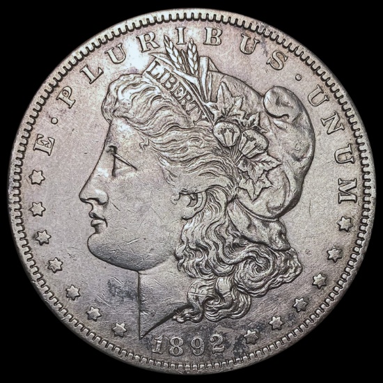 1892-S Morgan Silver Dollar CLOSELY UNCIRCULATED