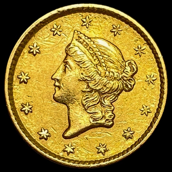 1851 Rare Gold Dollar CLOSELY UNCIRCULATED