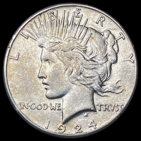 1924-S Silver Peace Dollar UNCIRCULATED